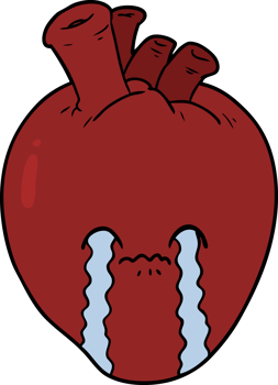 cartoon heart drawing png