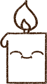 Candle Charcoal Drawing png