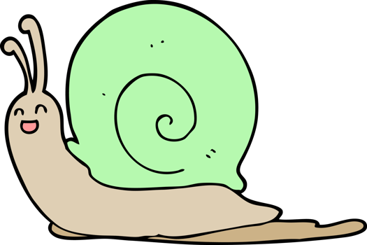 cartoon snail drawing png