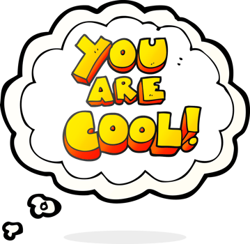 you are  hand drawn thought bubble cartoon cool symbol png