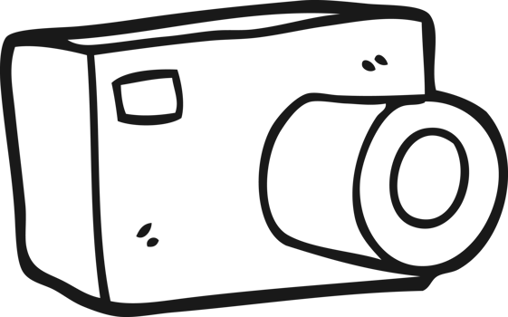 cartoon camera drawing png
