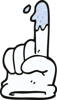 cartoon doodle medical glove png