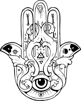 hamza tattoo symbol png