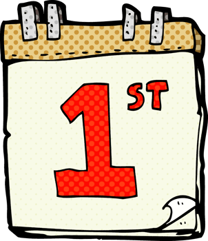 cartoon calendar drawing png