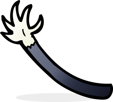 cartoon halloween vampire arm png