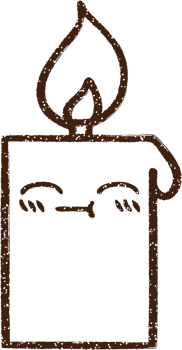Candle Charcoal Drawing png