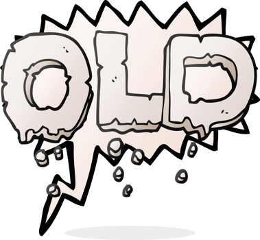 hand drawn speech bubble cartoon word old png