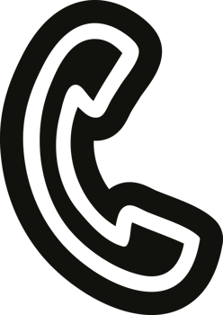 telephone handset icon symbol png