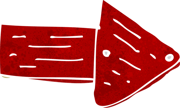 cartoon pointing arrow symbol png