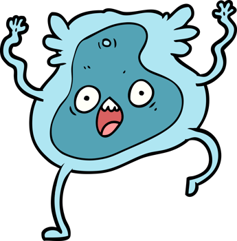 cartoon germ drawing png