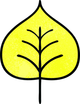 retro grunge texture cartoon of a autumn leaf png
