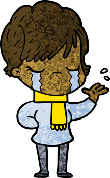 cartoon woman crying png