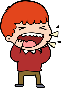 cartoon laughing man png
