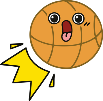 cute cartoon of a basketball png