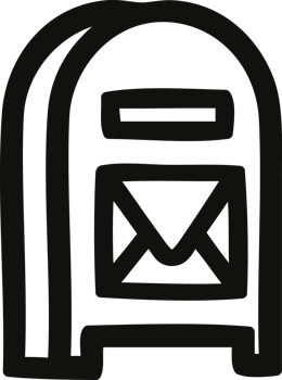 mail box icon symbol png
