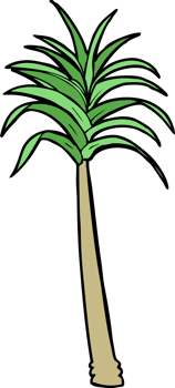 cartoon palm tree png