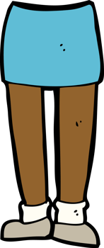 cartoon legs drawing png