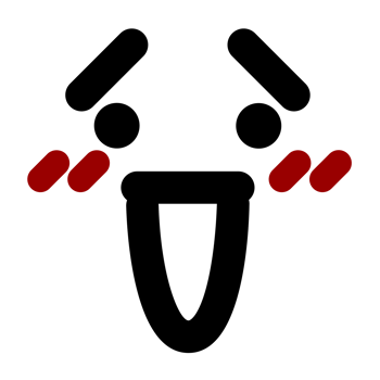 happy surprised face icon png