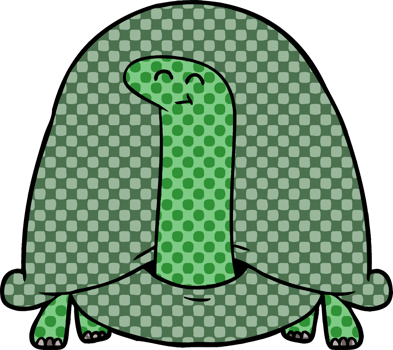 cartoon tortoise drawing png