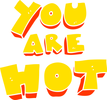 you are flat color illustration of sign png