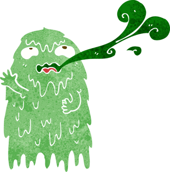 gross cartoon ghost png