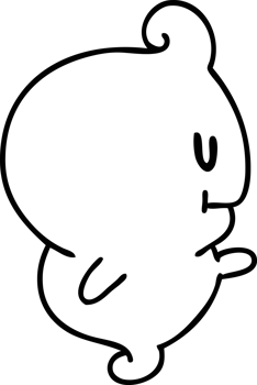 line doodle halloween ghost just floating around png