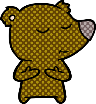 happy cartoon bear png