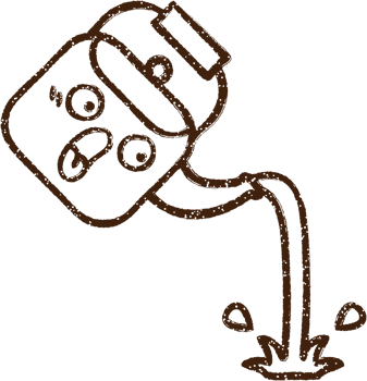 Hot Kettle Charcoal Drawing png