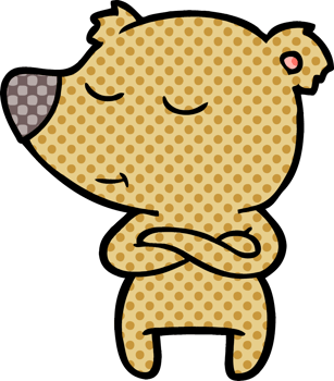 happy cartoon bear png