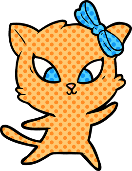 cartoon cat drawing png