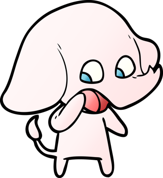 cute cartoon elephant png