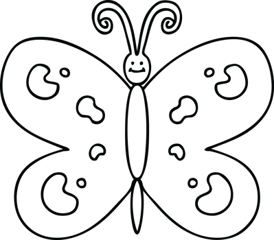 line drawing quirky cartoon butterfly png