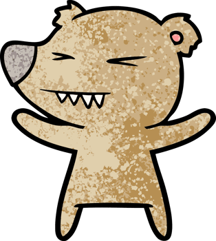 bear cartoon chraracter png