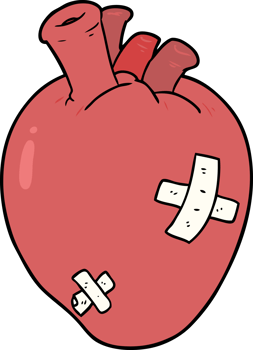 cartoon heart drawing png