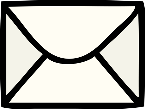 cartoon of a sealed envelope png