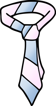 cartoon doodle of a tie png