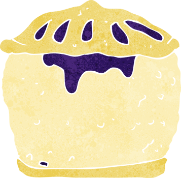 cartoon meat pie png