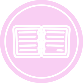 note book circular icon symbol png