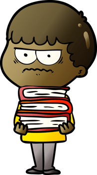 cartoon annoyed man png