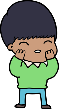 happy cartoon boy png