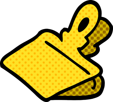 cartoon doodle paper clip png