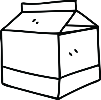 line drawing quirky cartoon line drawing quirky cartoon of milk png