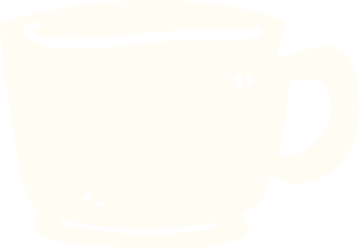 cartoon doodle tea cup png