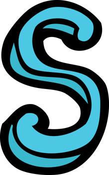 cartoon letter S png