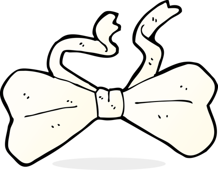 cartoon bow tie png