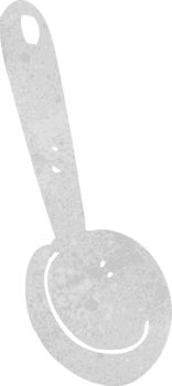 cartoon spoon drawing png