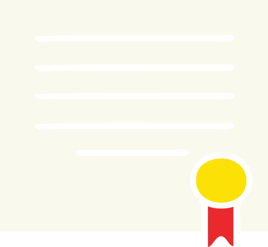 flat color retro cartoon of a work diploma png