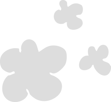 cartoon doodle smoke puffs png