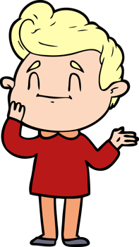 happy cartoon man png