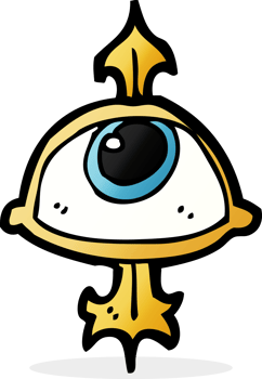 cartoon eye symbol png